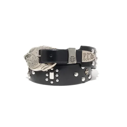 ERD Eagle Petit Iron Cross Stud Belt (1)