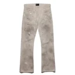 ERD Flare Jeans Paint White (1)