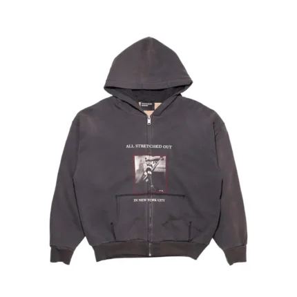 ERD Stretched Out Thermal Lined Lined Zip Up Hoodie (1)