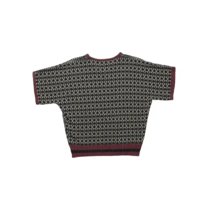 ERD V Neck Shortsleeve Vienna Sweater (4)