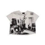 Erd Destroyed Apartment T Shirt Dirty White (1)