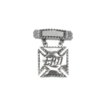 Erd Erd Cross Lapel PIN (1)