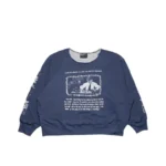 Erd Head Against the Bars Lined Raglan Crewneck Sweatshirt (1)