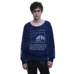 Erd Head Against the Bars Lined Raglan Crewneck Sweatshirt (4)