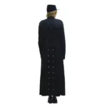 Erd Linen Priest Coat With Cherub Buttons (2)