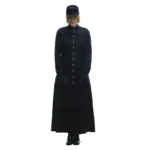Erd Linen Priest Coat With Cherub Buttons (3)