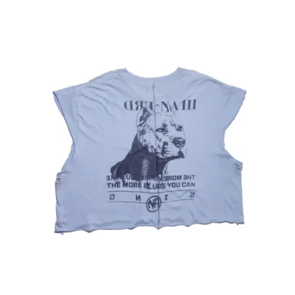Erd NA Pitbull Cut off T Shirt (3)