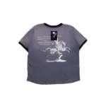 Erd Porcelain Dog Patch Ringer T Shirt (4)