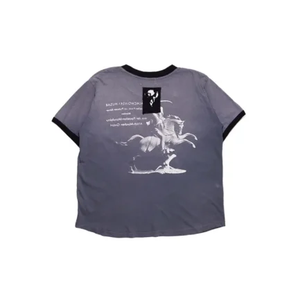 Erd Porcelain Dog Patch Ringer T Shirt (4)