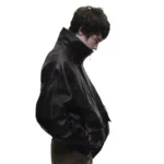 Erd Prince Phillip’s Childhood Leather Jacket Dark Brown (3)
