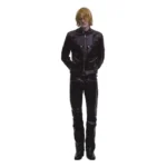 Erd Side B Leather Jacket Plum (2)