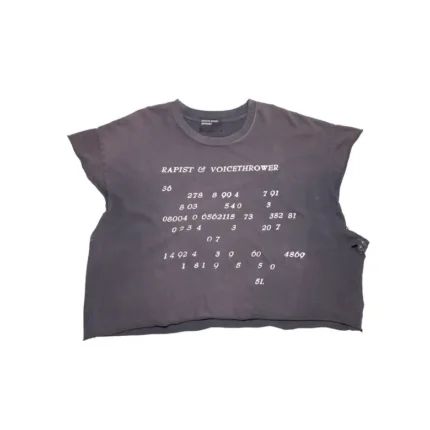 Erd Voice Thrower Cut off T Shirt (1)